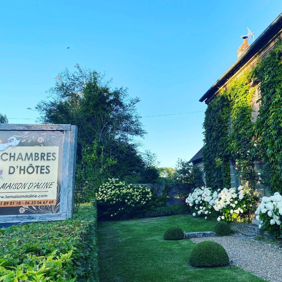 La Maison D'Aline - Honfleur - Maison D'Hote De Charme A La Normande Pennedepie Eksteriør bilde